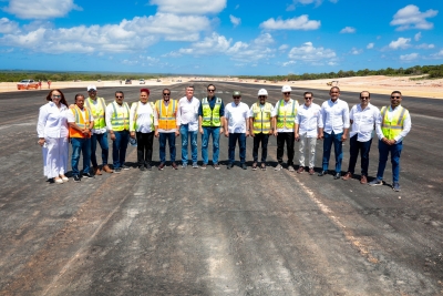 Paliza contacta junto a autoridades aeroportuarias avance Aeropuerto Cabo Rojo, Pedernales